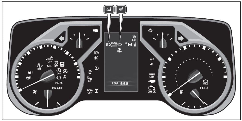 2026 Toyota Tundra Instrument Cluster-fig 1