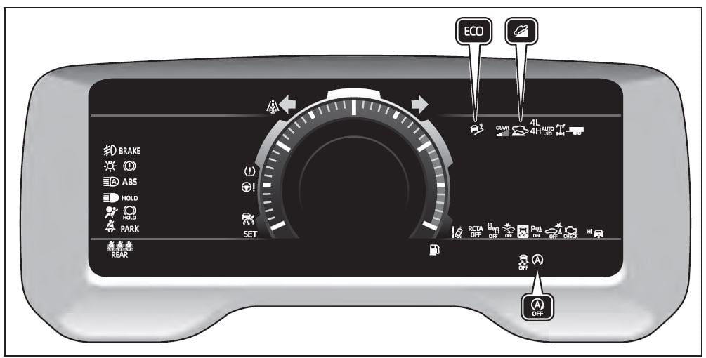 2026 Toyota Tundra Instrument Cluster-fig 2