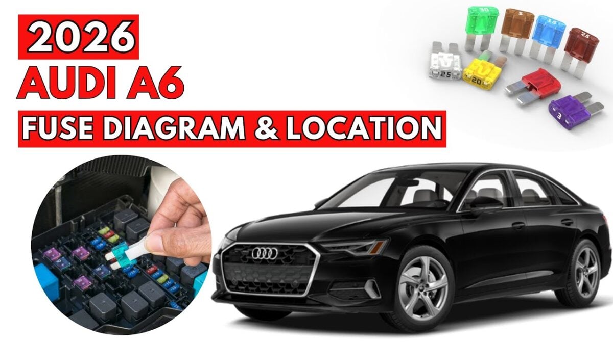 2026 Audi A6 Fuses and Fuse Box