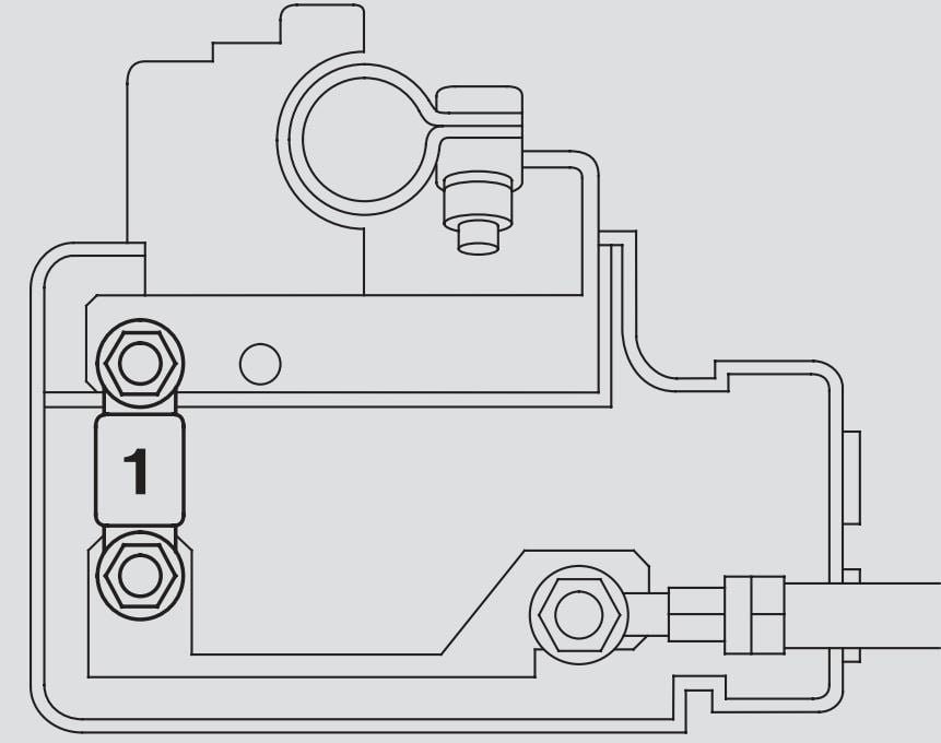 SECONDARY UNDER-HOOD FUSE BOX