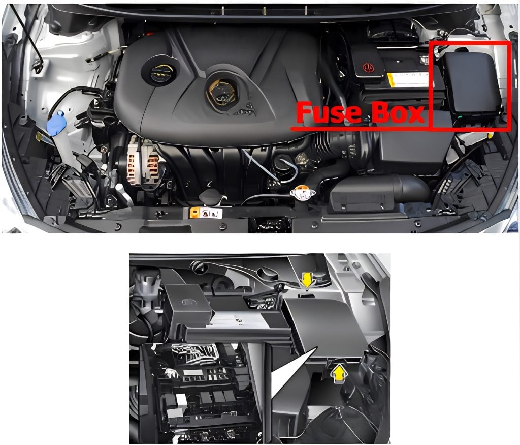 Hyundai-Elantra-GT-2013-2017-Engine-Compartment-Fuse-Box-Location-1024x875