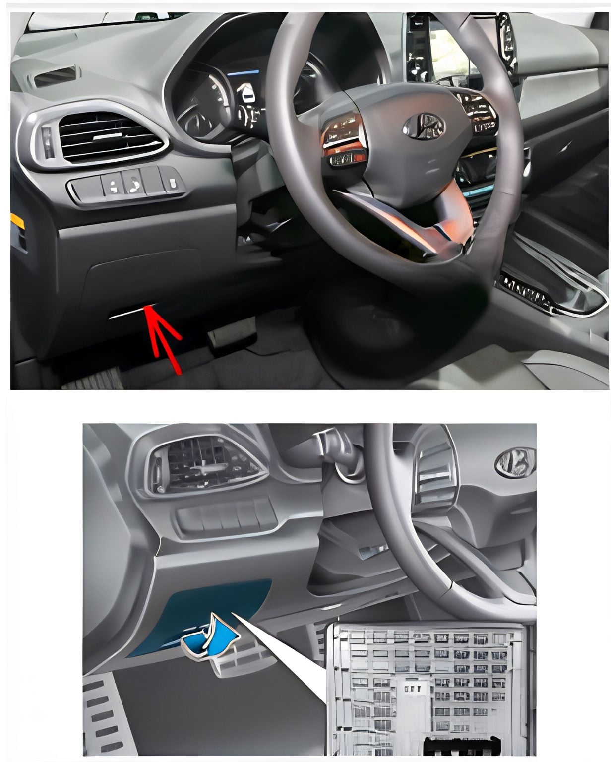 Hyundai-Elantra-GT-2018–2020-Passenger-Compartment-Fuse-Box-Location-1232x1536
