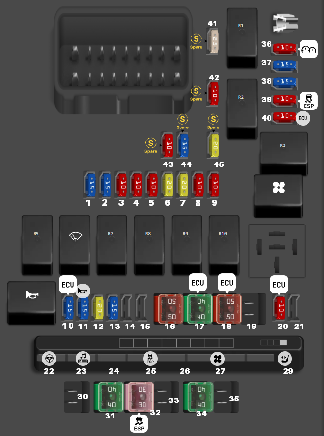 Hyundai-Elantra-MD-UD-2011-2015-engine-compartment
