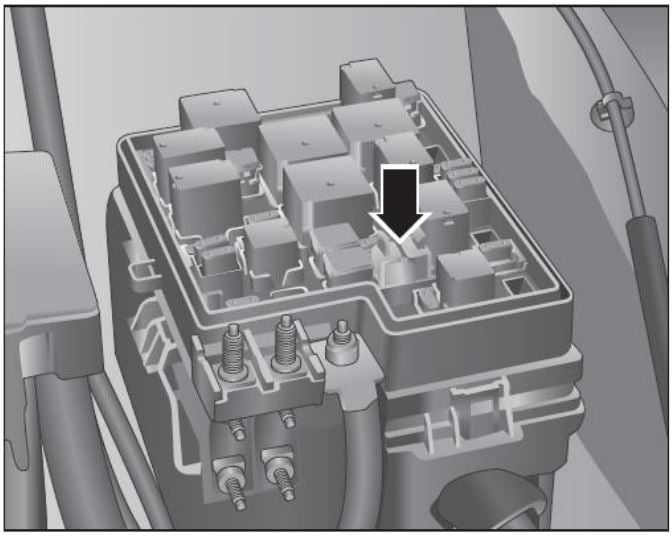BAIC-X55-2026-Engine-Compartment-Fuse-Box-Location-Fig-2