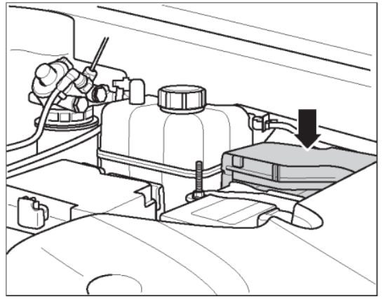 Battery-positive-fuse-box-diesel-model