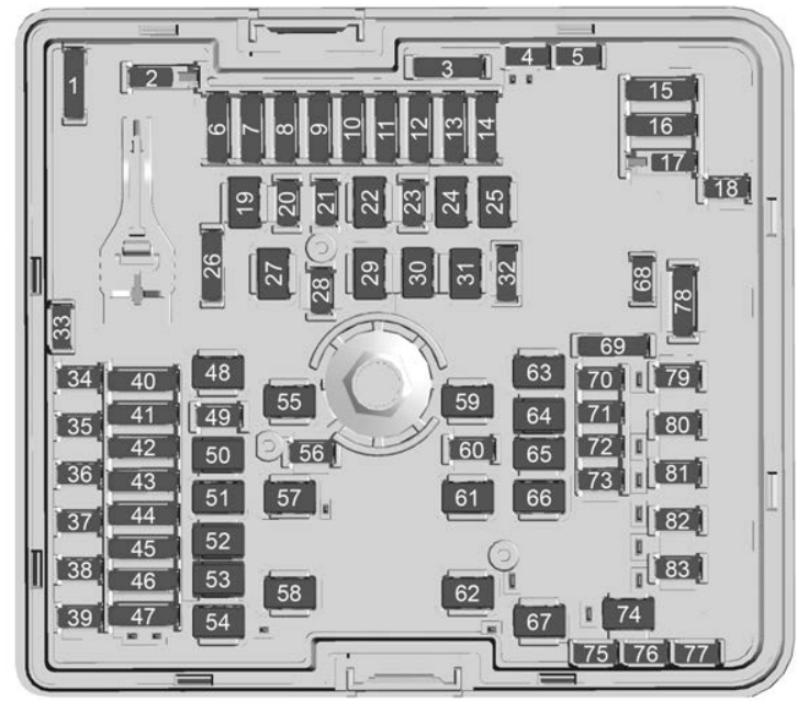 Cadillac-Lyriq-2023-2026-engine-compartment-diagram