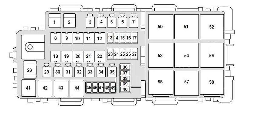 Engine-Compartment-Fuse-Box-Diagram-2008-2009