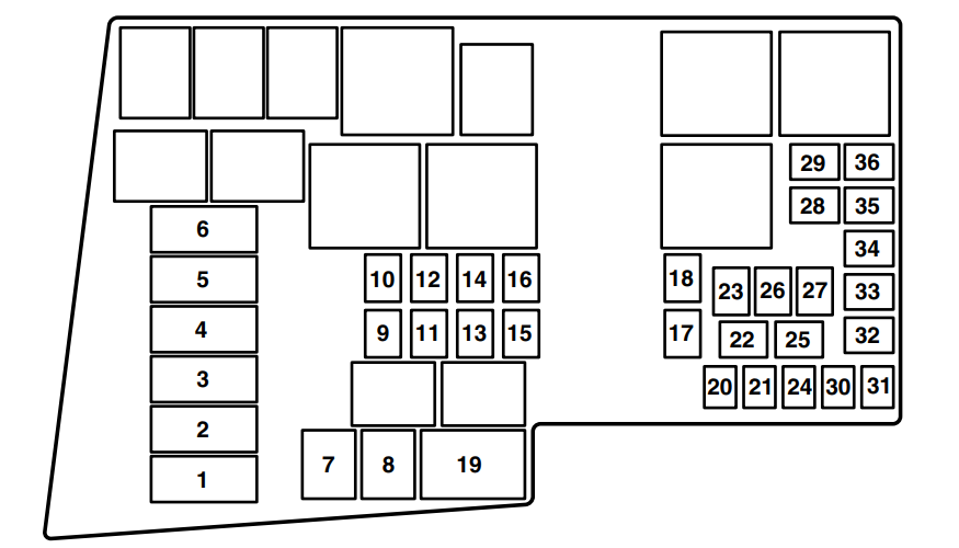 Engine-Compartment-Fuse-Box-Mazda-5-2006