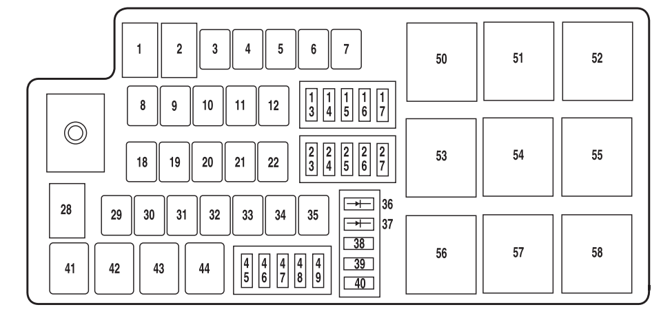 Engine-Compartment-Fuse-Box-non-Hybrid-2010