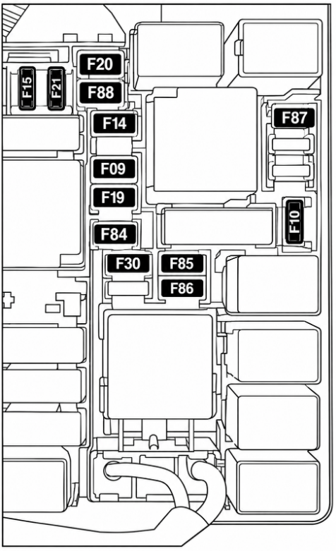 Engine-compartment-Fuse-Box-Diagrams-7