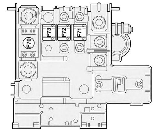 Fiat-Croma-2005-2011-Engine-Compartment-Fuse-Box-Diagram-Battery-Fuse-Box