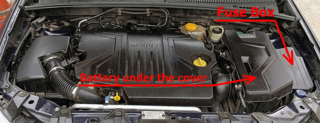 Fiat-Croma-2005-2011-Engine-Compartment-Fuse-Box-Location-