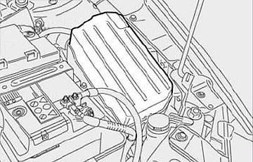Fiat-Croma-2005-2011-Engine-Compartment-Fuse-Box-Location-Fig-2