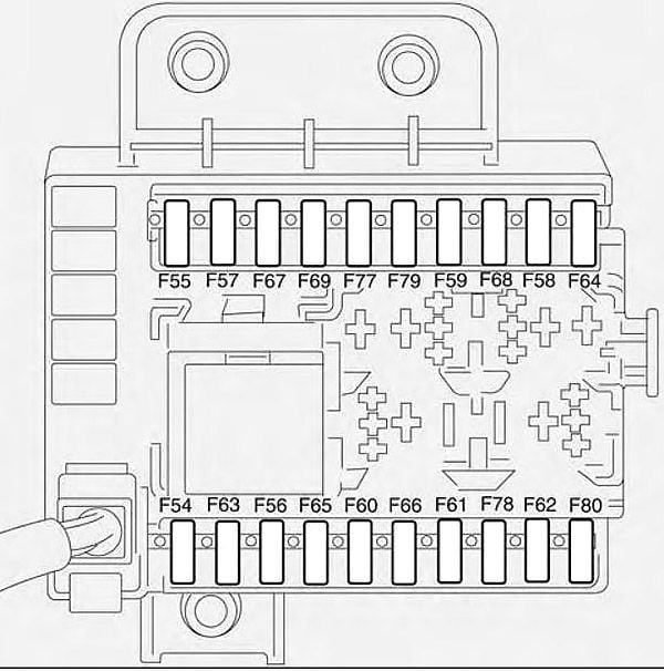 Fiat-Croma-2005-2011-Luggage-Compartment-Fuse-Box-Diagram