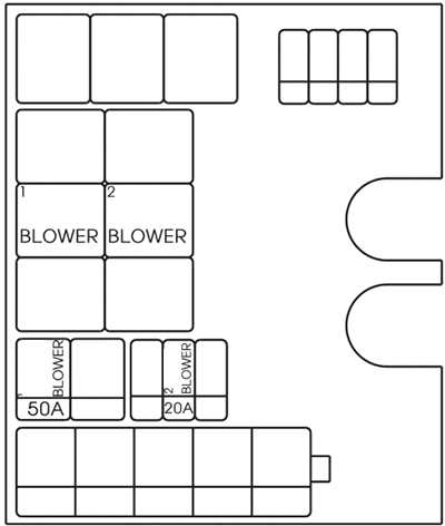 Genesis-G80-2025-2026-Engine-Compartment-Fuse-Box-Diagram-2