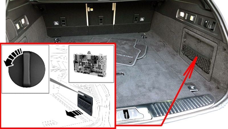 Jaguar-XF-2015-2024-Luggage-Compartment-Fuse-Box-Location-Estate