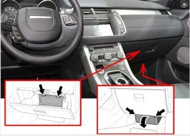Land-Rover-Range-Rover-Evoque-2012-2018-Passenger-Compartment-Fuse-Box-Location