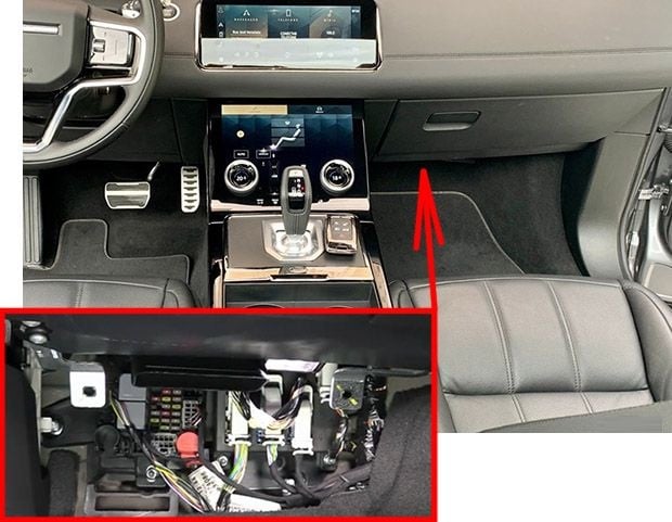 Land-Rover-Range-Rover-Evoque-2019-2026-Passenger-Compartment-Fuse-Box-Location