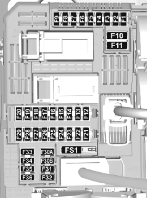 Passenger-Compartment-Fuse-Box-Left-Side-Diagrams