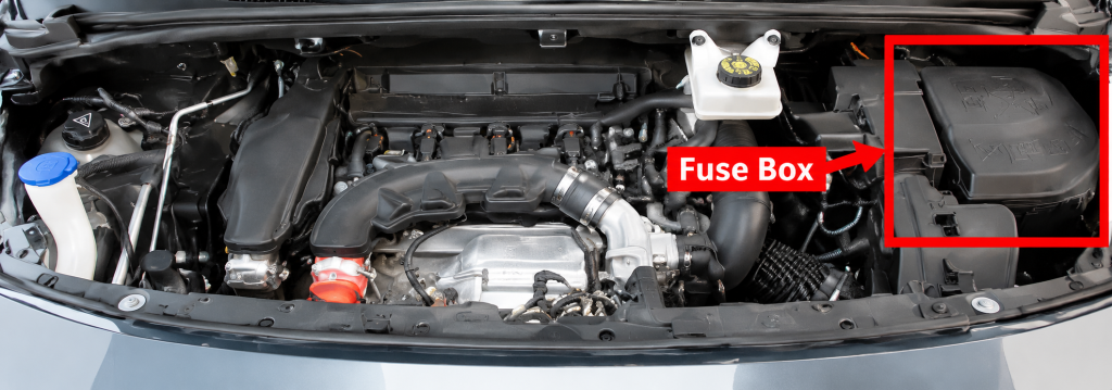 Peugeot-3008-2009-2016-Engine-Compartment-Fuse-Box-Location