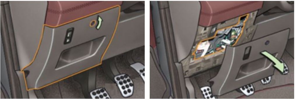 Peugeot-308-2007-2012-Passenger-Compartment-Fuse-Box-Location-Fig-2