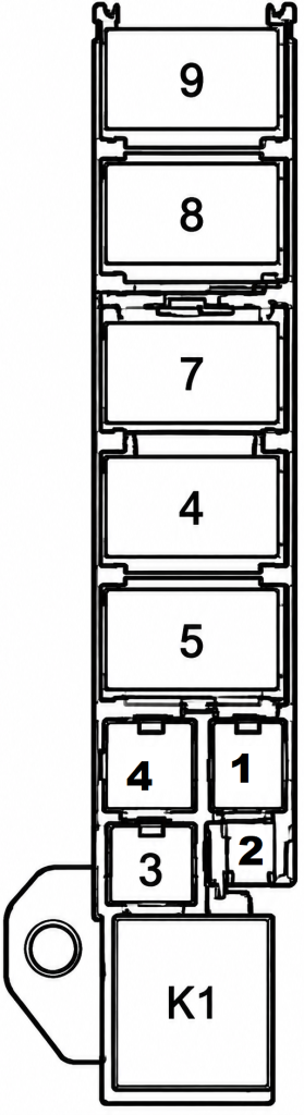 Smart-Forfour-2014-2018-Rear-Fuses-Compartment-Fuse-Box-Diagram-Fig