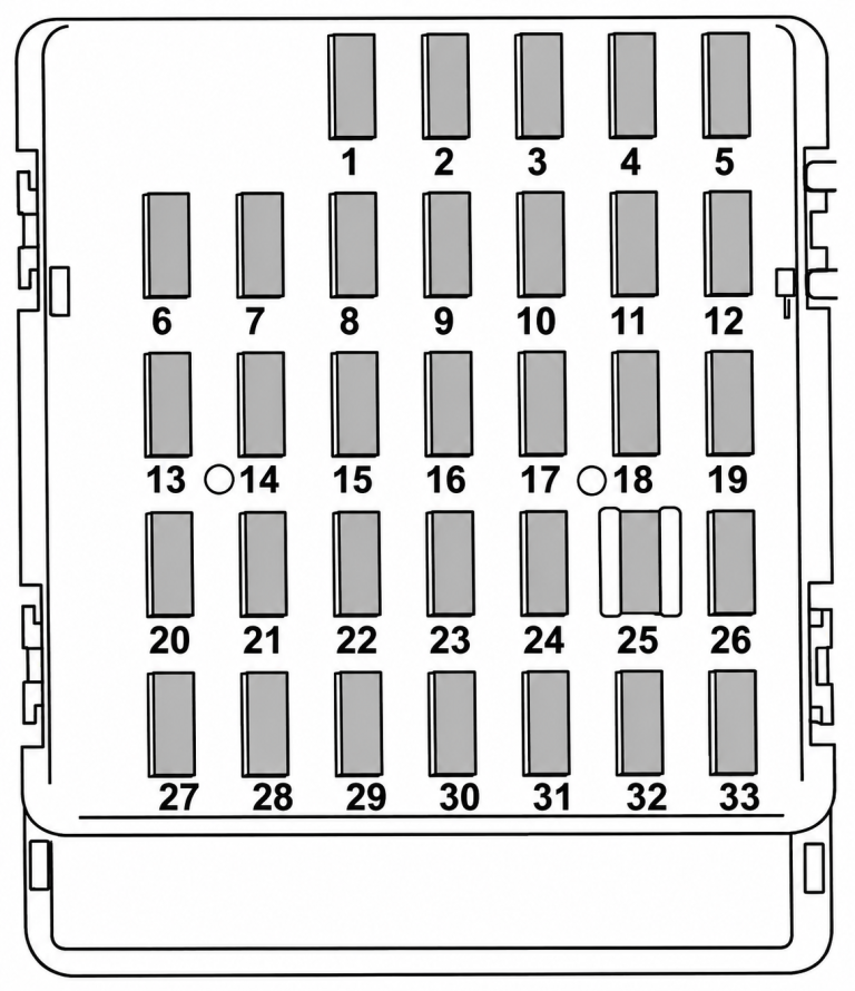 Subaru-Tribeca-B9-2006-2007-Passenger-Compartment-Fuse-Box-Diagram