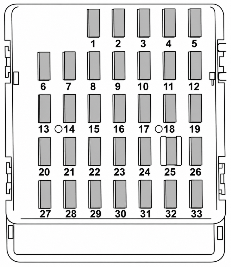 Subaru-Tribeca-B9-2008-2014-Passenger-Compartment-Fuse-Box-Diagram