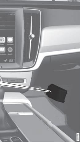 Volvo-S90-2017-2024-Passenger-Compartment-Fuse-Box-Location