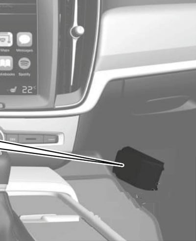 Volvo-V60-2019-2025-Passenger-Compartment-Fuse-Box-Location